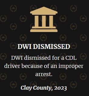 DWI Dismissed